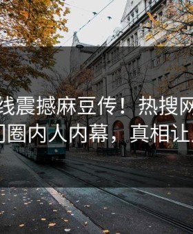 麻豆在线震撼麻豆传！热搜网独家曝光热门圈内人内幕，真相让人瞠目